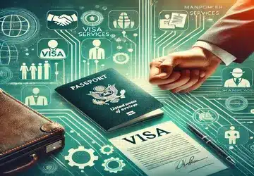 Manpower and Visa Service page